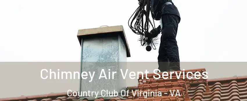 Chimney Air Vent Services Country Club Of Virginia - VA