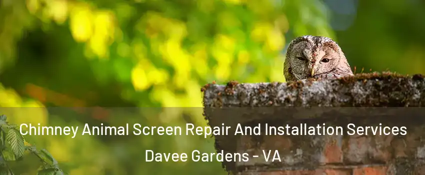 Chimney Animal Screen Repair And Installation Services Davee Gardens - VA