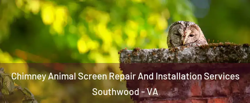 Chimney Animal Screen Repair And Installation Services Southwood - VA