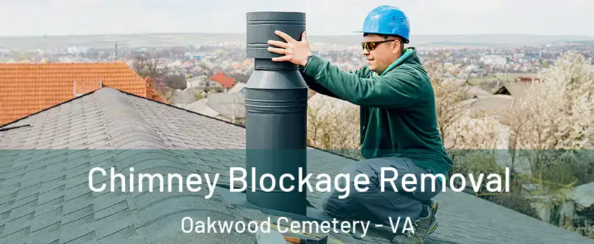 Chimney Blockage Removal Oakwood Cemetery - VA