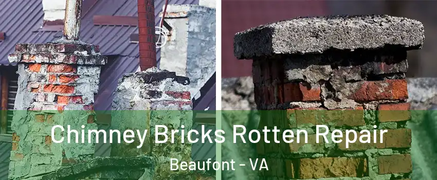 Chimney Bricks Rotten Repair Beaufont - VA