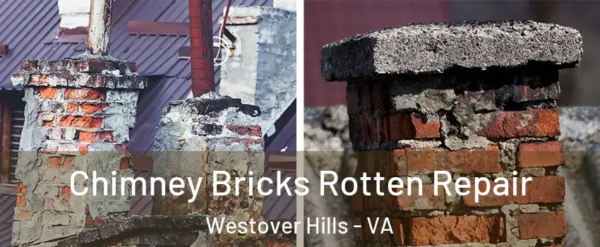 Chimney Bricks Rotten Repair Westover Hills - VA