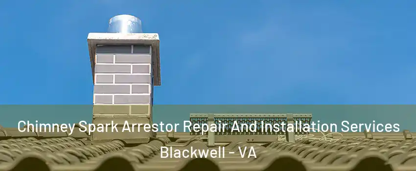 Chimney Spark Arrestor Repair And Installation Services Blackwell - VA