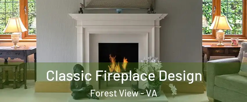 Classic Fireplace Design Forest View - VA