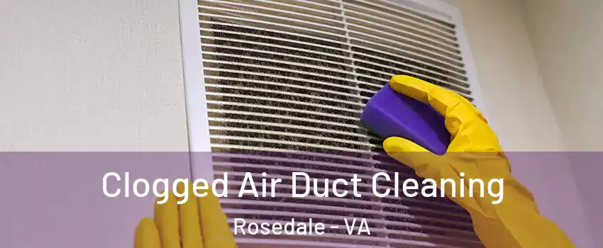 Clogged Air Duct Cleaning Rosedale - VA