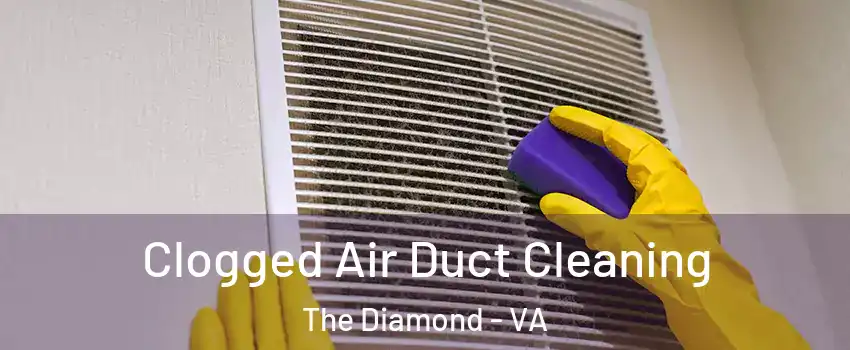 Clogged Air Duct Cleaning The Diamond - VA