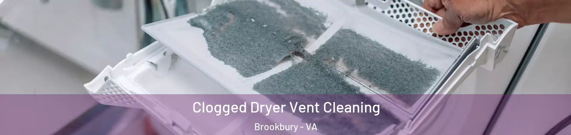 Clogged Dryer Vent Cleaning Brookbury - VA