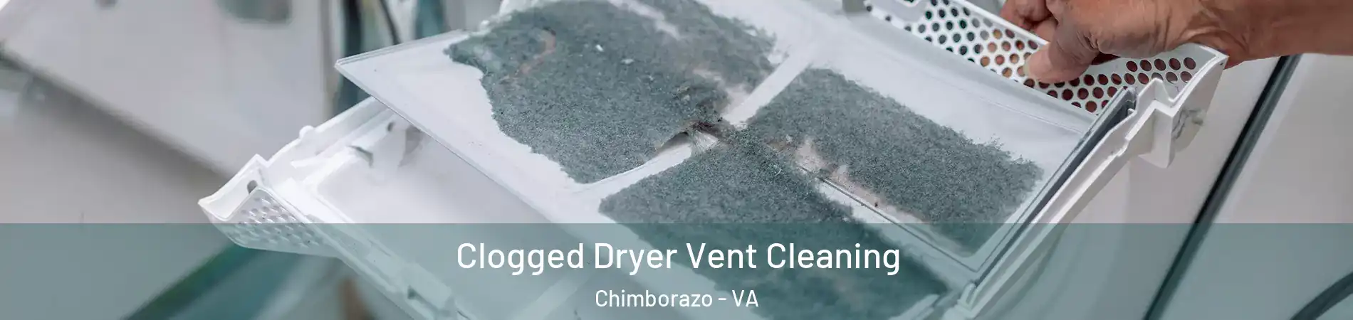 Clogged Dryer Vent Cleaning Chimborazo - VA