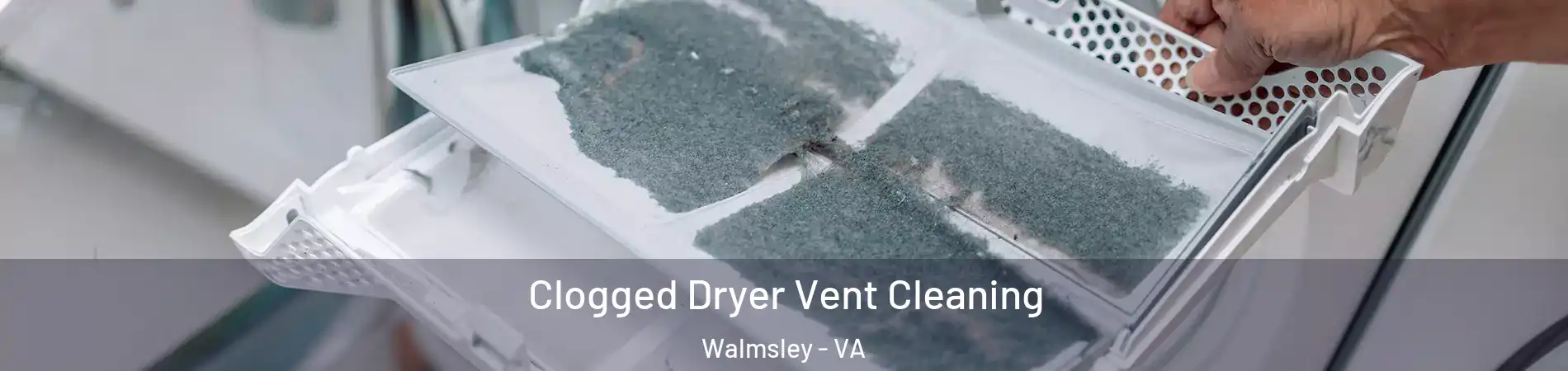 Clogged Dryer Vent Cleaning Walmsley - VA