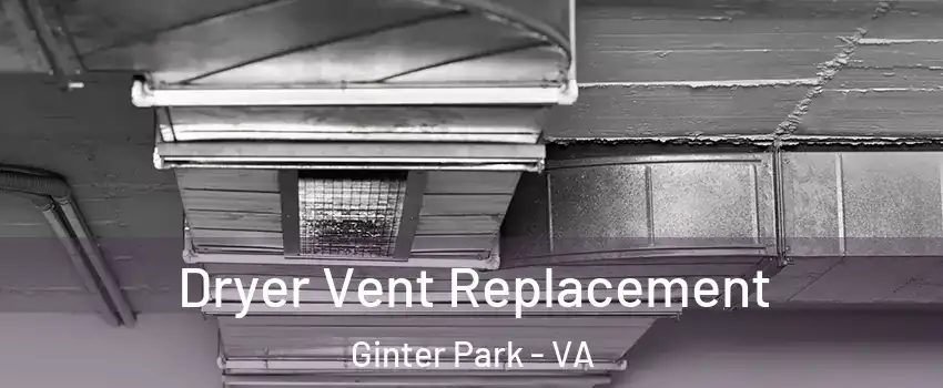 Dryer Vent Replacement Ginter Park - VA