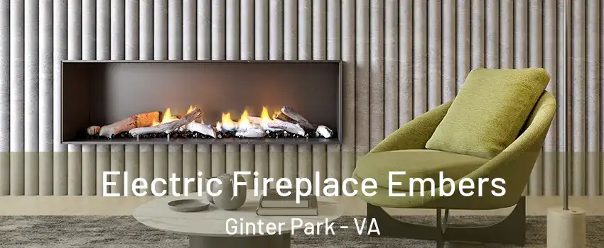 Electric Fireplace Embers Ginter Park - VA