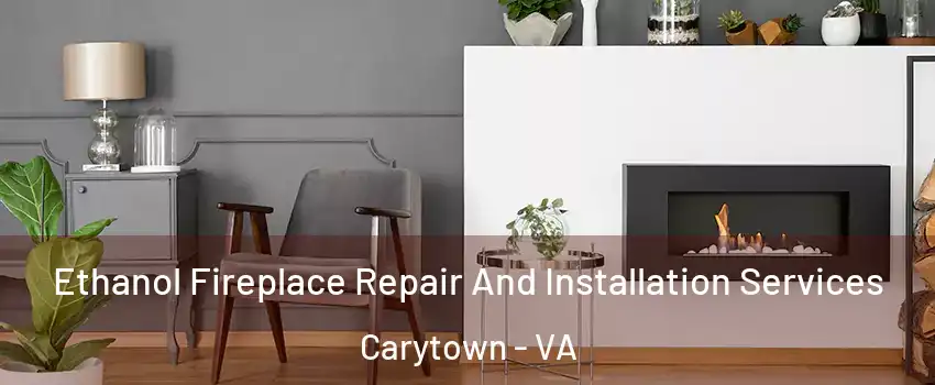 Ethanol Fireplace Repair And Installation Services Carytown - VA