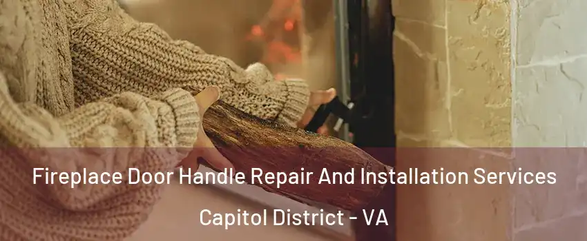 Fireplace Door Handle Repair And Installation Services Capitol District - VA