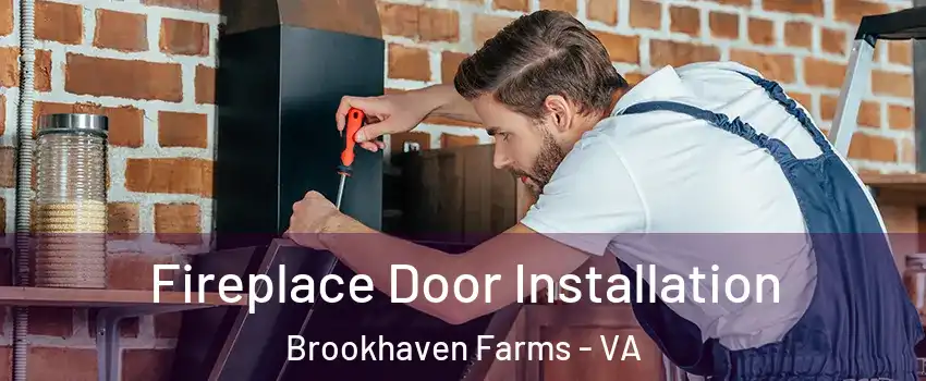 Fireplace Door Installation Brookhaven Farms - VA