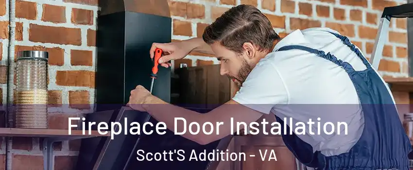 Fireplace Door Installation Scott'S Addition - VA