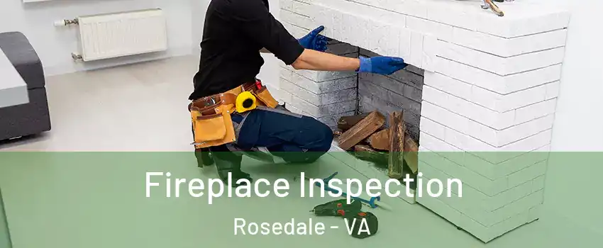 Fireplace Inspection Rosedale - VA