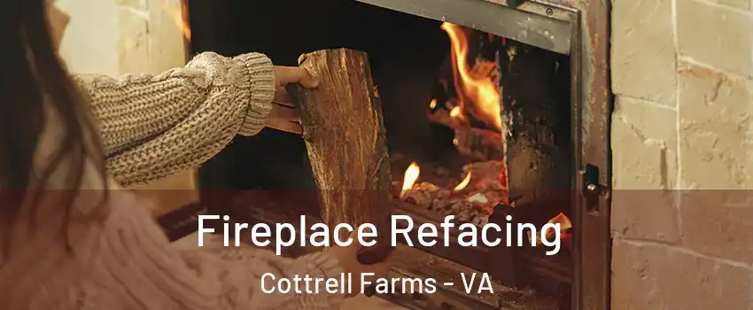 Fireplace Refacing Cottrell Farms - VA