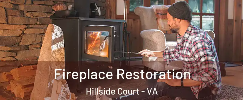 Fireplace Restoration Hillside Court - VA