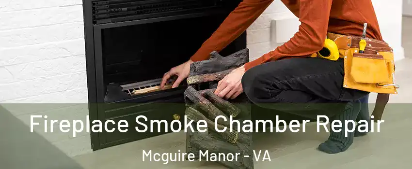 Fireplace Smoke Chamber Repair Mcguire Manor - VA