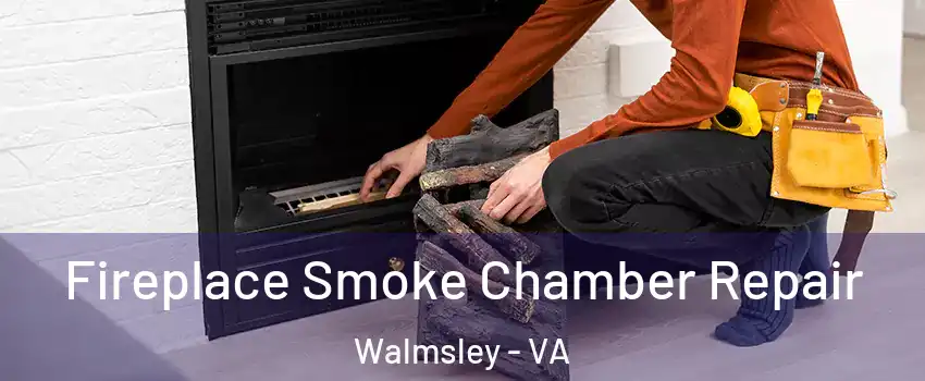 Fireplace Smoke Chamber Repair Walmsley - VA