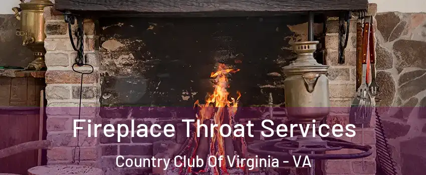 Fireplace Throat Services Country Club Of Virginia - VA