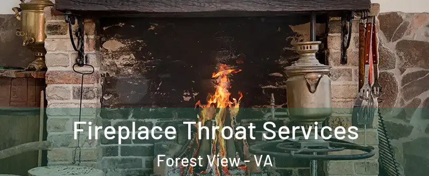 Fireplace Throat Services Forest View - VA