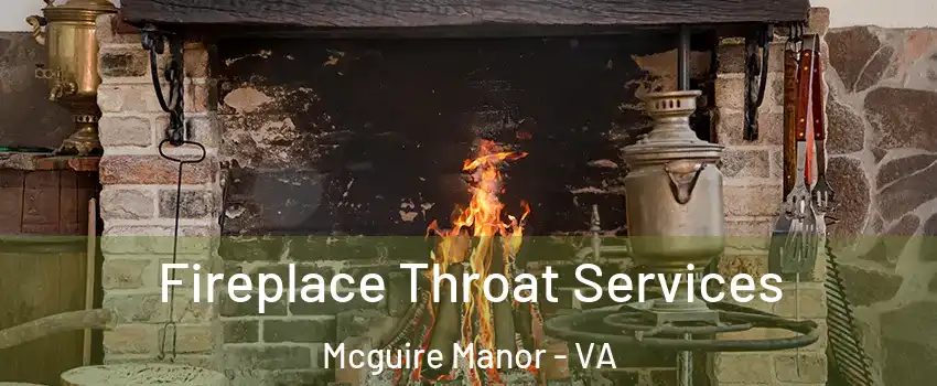 Fireplace Throat Services Mcguire Manor - VA