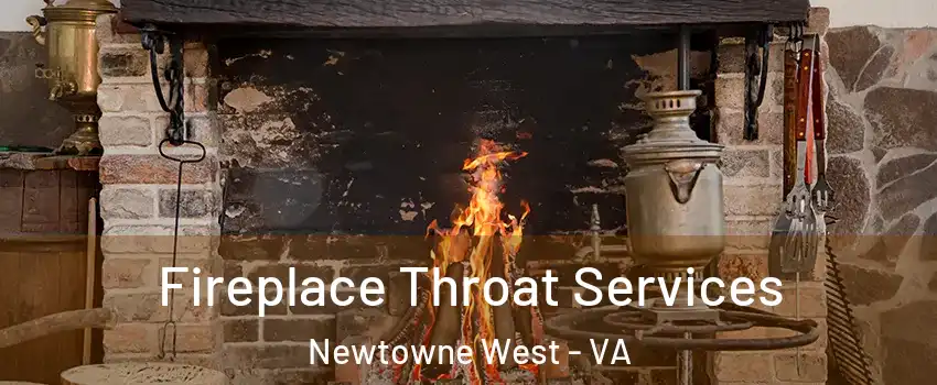 Fireplace Throat Services Newtowne West - VA