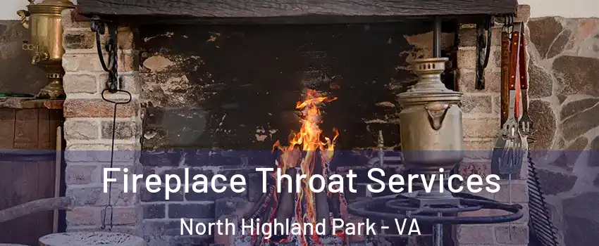 Fireplace Throat Services North Highland Park - VA