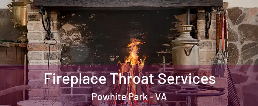 Fireplace Throat Services Powhite Park - VA