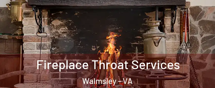 Fireplace Throat Services Walmsley - VA