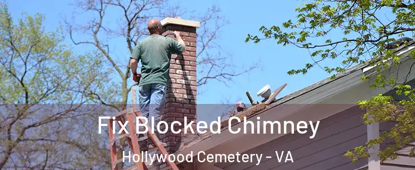 Fix Blocked Chimney Hollywood Cemetery - VA