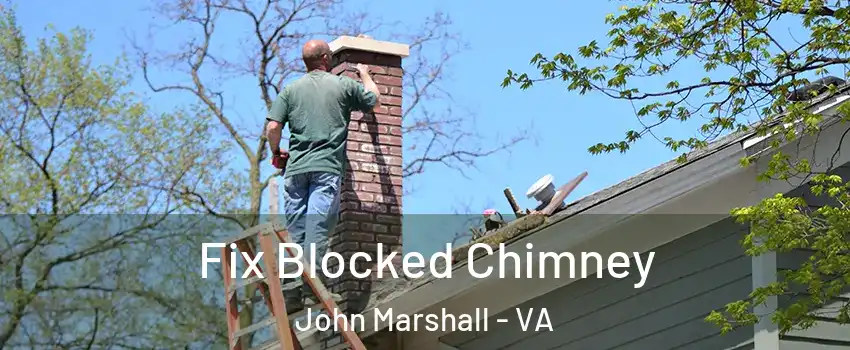 Fix Blocked Chimney John Marshall - VA