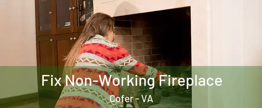 Fix Non-Working Fireplace Cofer - VA