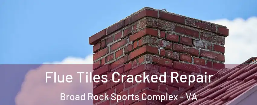 Flue Tiles Cracked Repair Broad Rock Sports Complex - VA