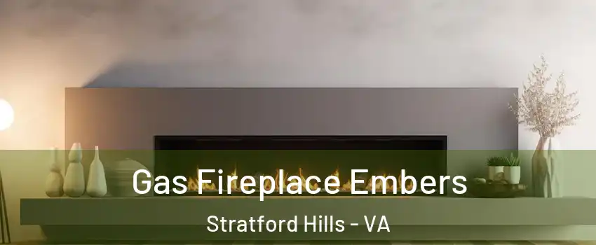 Gas Fireplace Embers Stratford Hills - VA