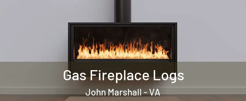 Gas Fireplace Logs John Marshall - VA