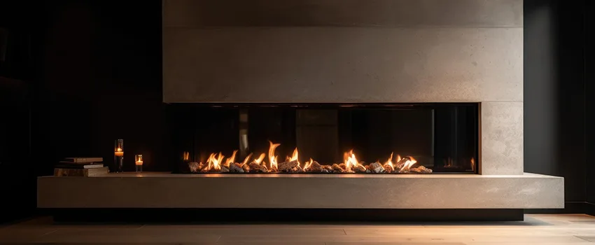 Gas Fireplace Ember Bed Design Services in Carytown, Virginia