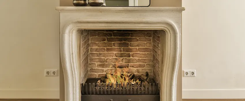 Vintage-style Fireplace Redesign in Manchester, Virginia