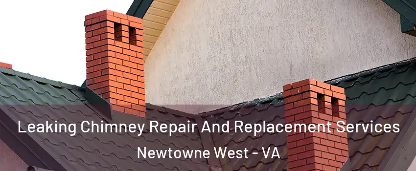 Leaking Chimney Repair And Replacement Services Newtowne West - VA