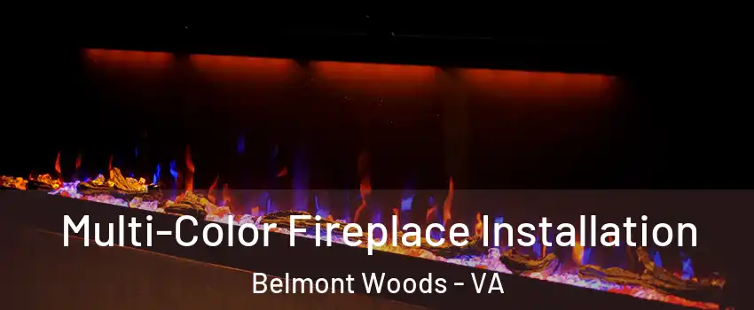 Multi-Color Fireplace Installation Belmont Woods - VA