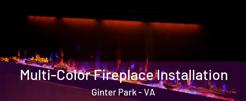 Multi-Color Fireplace Installation Ginter Park - VA