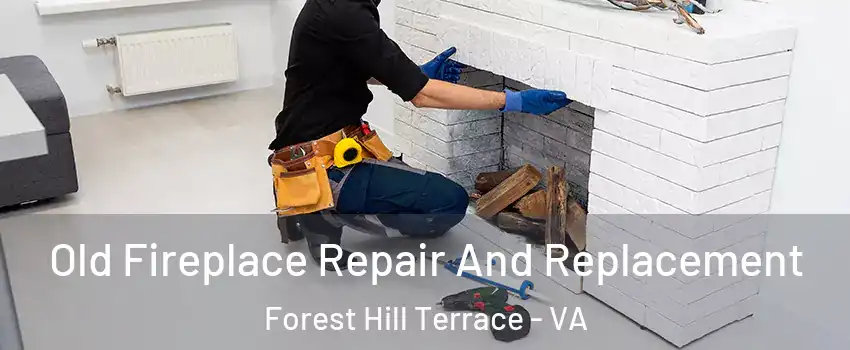 Old Fireplace Repair And Replacement Forest Hill Terrace - VA