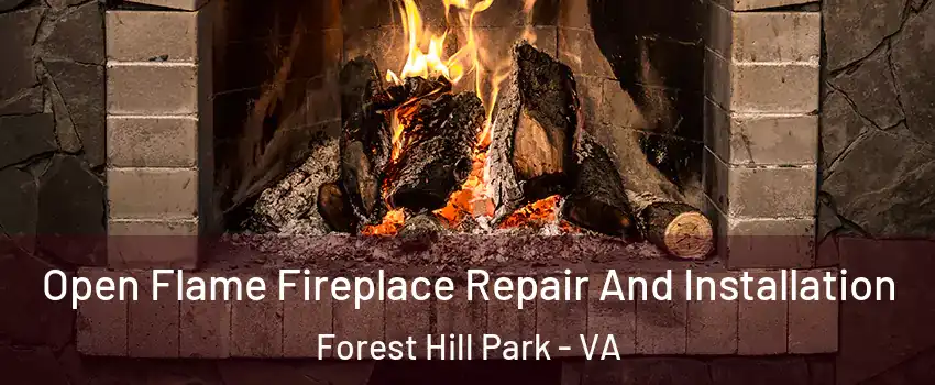 Open Flame Fireplace Repair And Installation Forest Hill Park - VA