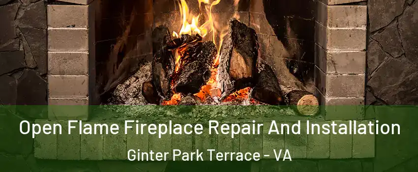 Open Flame Fireplace Repair And Installation Ginter Park Terrace - VA