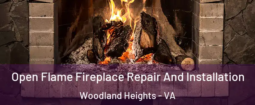 Open Flame Fireplace Repair And Installation Woodland Heights - VA