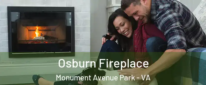 Osburn Fireplace Monument Avenue Park - VA