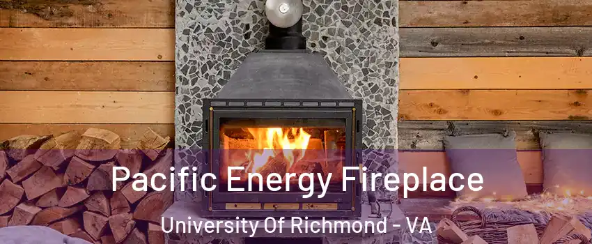 Pacific Energy Fireplace University Of Richmond - VA