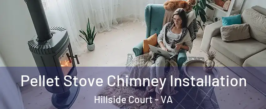 Pellet Stove Chimney Installation Hillside Court - VA