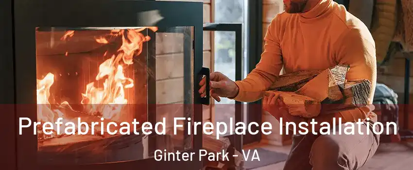 Prefabricated Fireplace Installation Ginter Park - VA